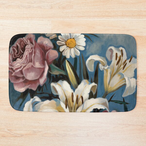 Item preview, Sfumato Art Style With Rose, Daisy And Lily Flowers designed and sold by pixelplaza.