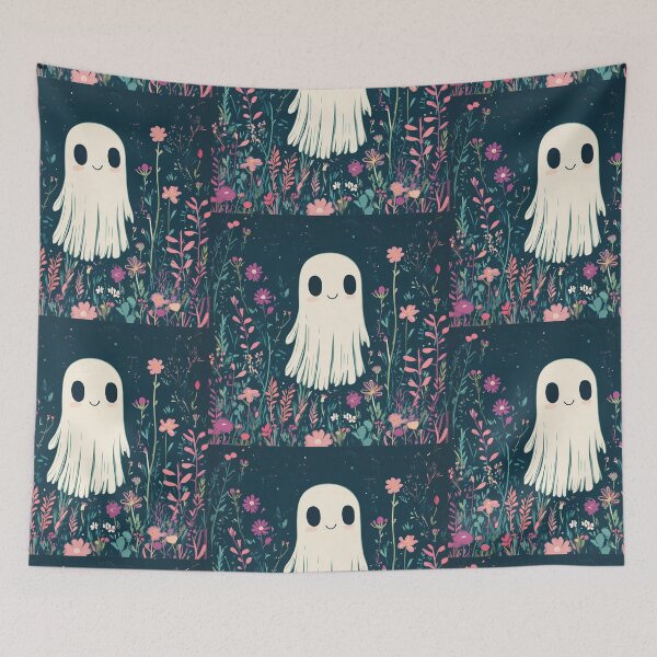Item preview, Floral ghost designed and sold by MendaciousMina.