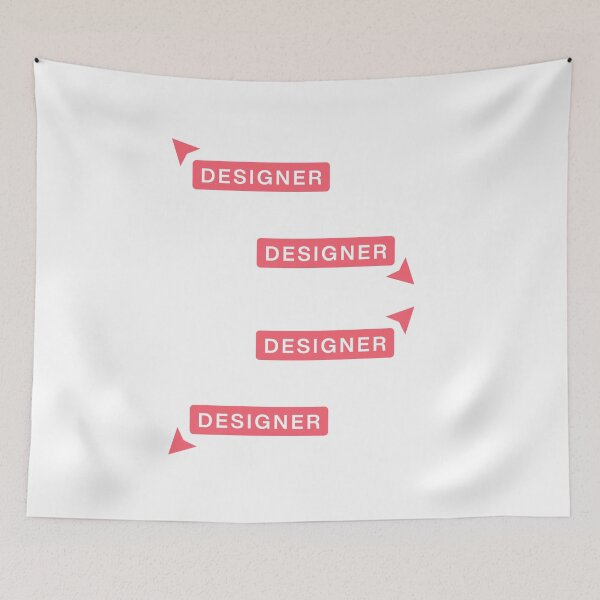 Item preview, 4 pack designer (red) - UX Designer | Product Designer | UI Designer Stickers designed and sold by PoshPixel.