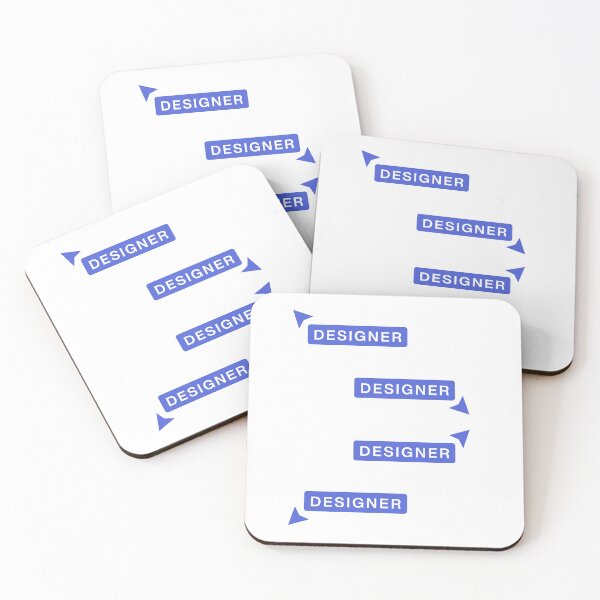 Item preview, 4 pack designer (blue) - UX Designer | Product Designer | UI Designer Stickers designed and sold by PoshPixel.