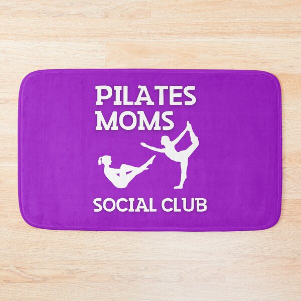 Item preview, Pilates Moms Social Club White designed and sold by ErSaSolutions.