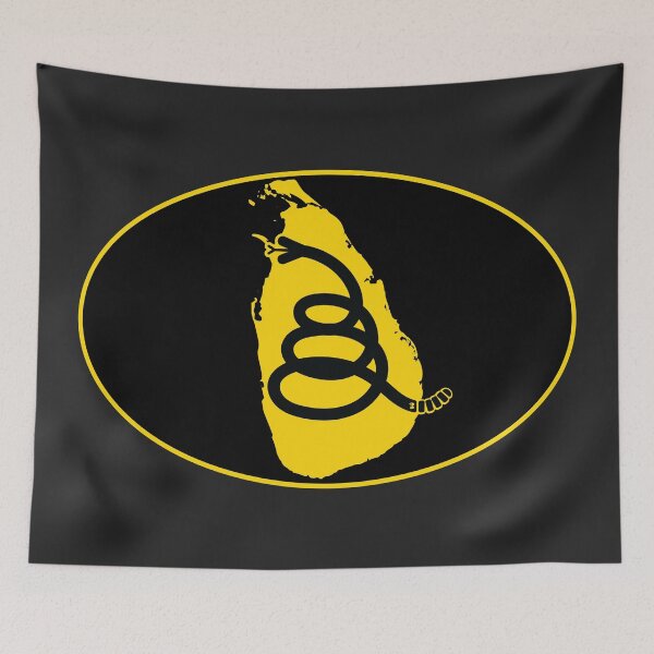 Item preview, SRI LANKA - Freedom Is The Superpower - Modern Gadsden Snake Flag - Dont Tread On Me design designed and sold by pelagio.