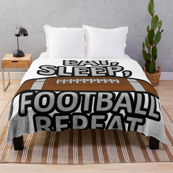 Item preview, Eat, sleep , football repeat designed and sold by FitEnvy.