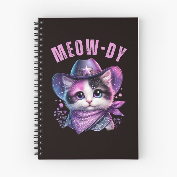 Item preview, Cute Meow-dy Cat With Cowboy Hat and Neckerchief designed and sold by AlienOccupation.