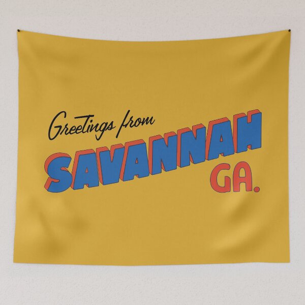 Item preview, The Greetings from Savannah designed and sold by franklinprintco.