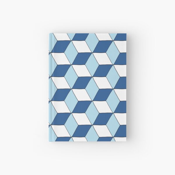 Cubes bleus Carnet cartonné