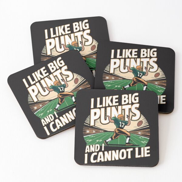 Item preview, Funny Football Game Day Shirt - I Like Big Punts and I Cannot Lie Design designed and sold by New Art.
