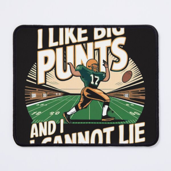 Item preview, Funny Football Game Day Shirt - I Like Big Punts and I Cannot Lie Design designed and sold by New Art.