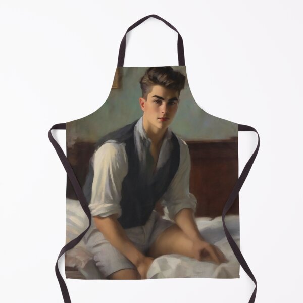 Item preview, Young man thinking on his bed - 2 designed and sold by MoodyFrames.