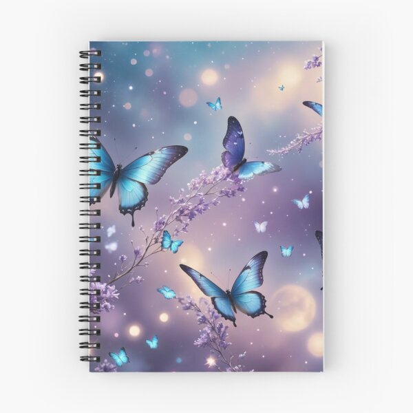 Item preview, Blue Butterflies in a field of Lavender designed and sold by NicholeRose92.