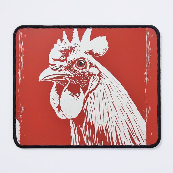 Item preview, Southern Red Rooster Chicken Pop Art Rustic Country Print designed and sold by squishmuffin101.