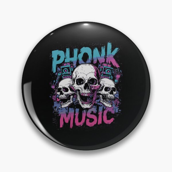 Item preview, Play Phonk Music Skulls designed and sold by MasterKlaw.