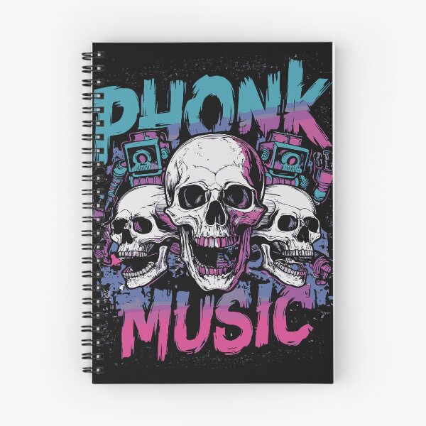 Item preview, Play Phonk Music Skulls designed and sold by MasterKlaw.