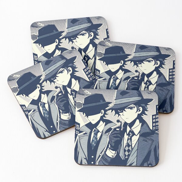 Item preview, Anime Detectives Pop Art Style designed and sold by artofuniverse.