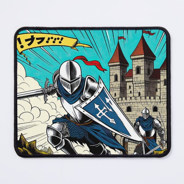 Item preview, Manga Knight Pop Art Style designed and sold by artofuniverse.