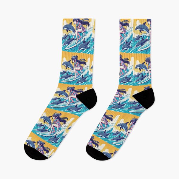 Item preview, Anime Surfing Pop Art Style designed and sold by artofuniverse.