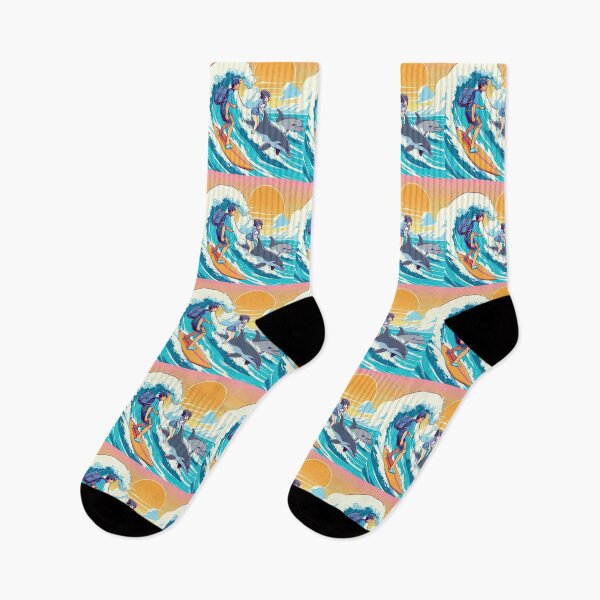 Item preview, Anime Surfing Pop Art Style designed and sold by artofuniverse.