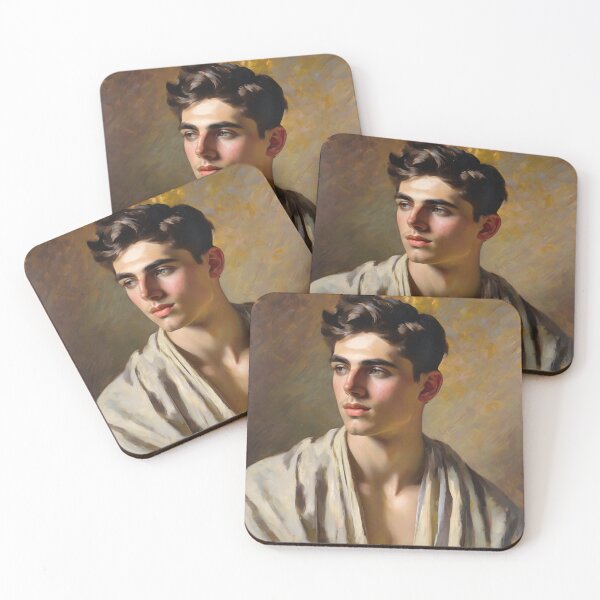 Item preview, pensive young man posing designed and sold by MoodyFrames.