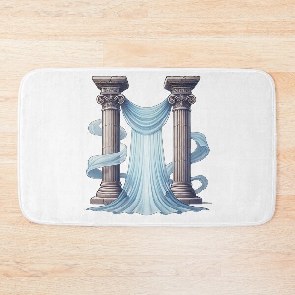 Item preview, Stone Pillars with a Blue Cloth Across Them designed and sold by kylmllr101684.