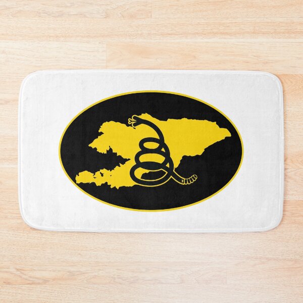 Item preview, KYRGYZSTAN - Freedom Is The Superpower - Modern Gadsden Snake Flag - Dont Tread On Me design designed and sold by pelagio.