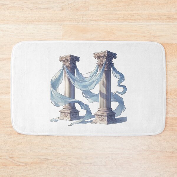 Item preview, Stone Pillars with a Blue Cloth Across Them designed and sold by kylmllr101684.