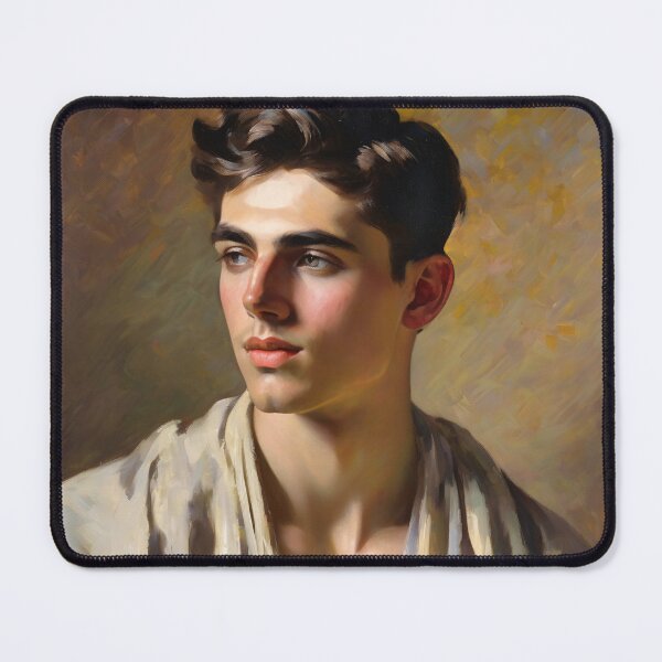 Item preview, pensive young man posing designed and sold by MoodyFrames.