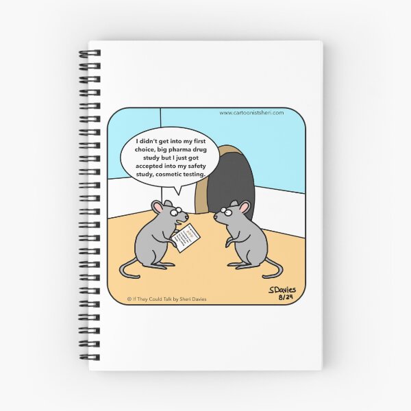 Item preview, Mouse Study Cartoon designed and sold by CartoonistSheri.
