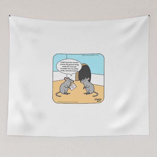 Item preview, Mouse Study Cartoon designed and sold by CartoonistSheri.
