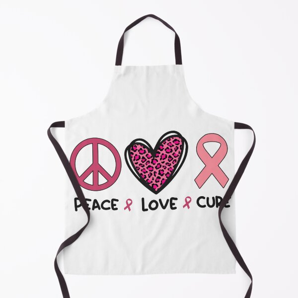 Item preview, Breast Cancer Peace Love Cure designed and sold by RCDMstore.