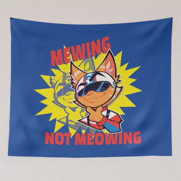 Item preview, Kitty Bravo - Mewing Not Meowing v1 designed and sold by spencespry.