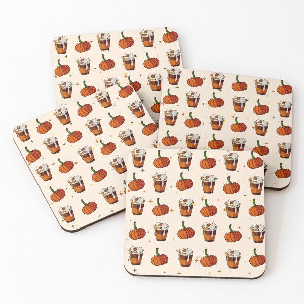 Item preview, Pumpkin Spice Latte and Pumpkin Pattern designed and sold by snidentic.