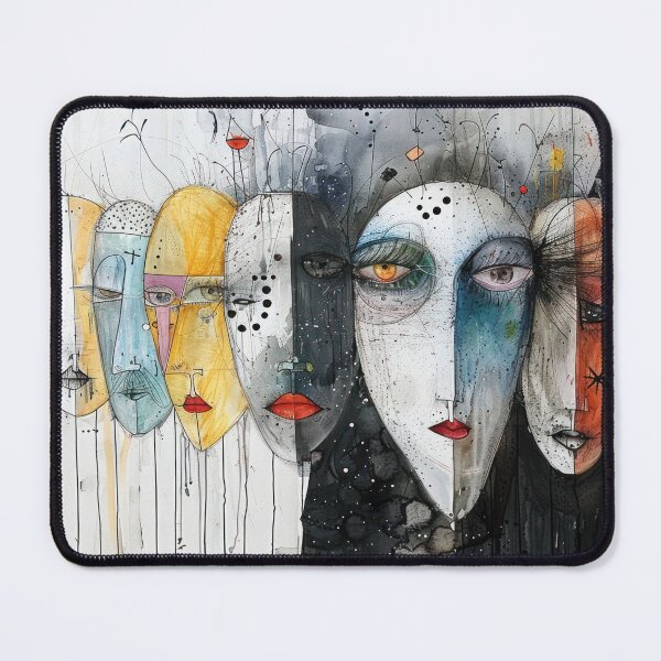Item preview, Expressionist Abstract Art designed and sold by NeoNebulaArt.