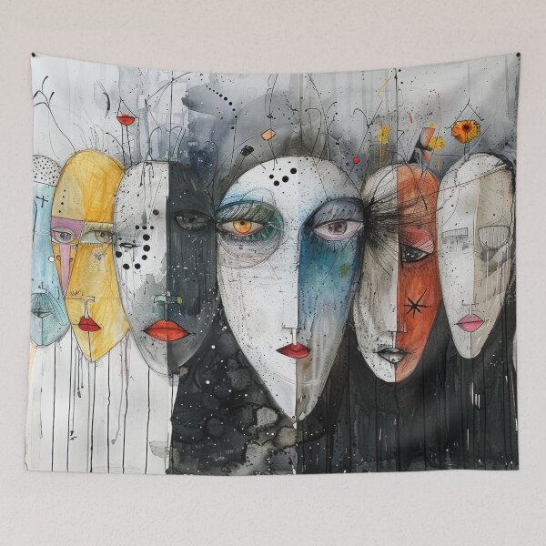 Item preview, Expressionist Abstract Art designed and sold by NeoNebulaArt.