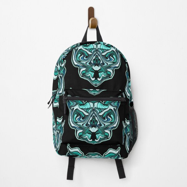 Item preview, Abstract wild animal face in shades of green designed and sold by DaveDanchuk.