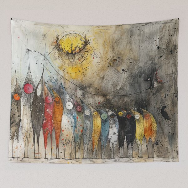 Item preview, Expressionist Abstract Art designed and sold by NeoNebulaArt.