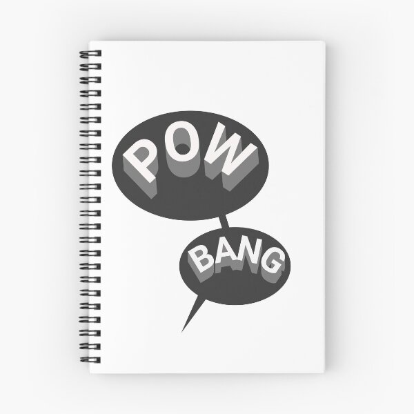 Item preview, POW BANG Super hero designed and sold by Wit & Wear Company.
