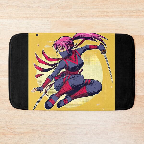 Item preview, Kunoichi Ninja Pop Art Style designed and sold by artofuniverse.