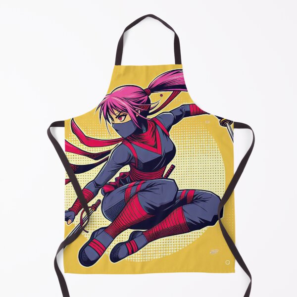 Item preview, Kunoichi Ninja Pop Art Style designed and sold by artofuniverse.