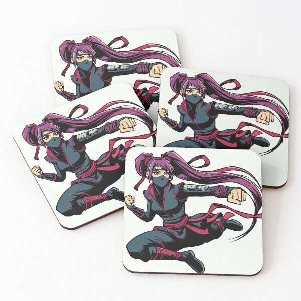 Item preview, Kunoichi Ninja Pop Art Style designed and sold by artofuniverse.