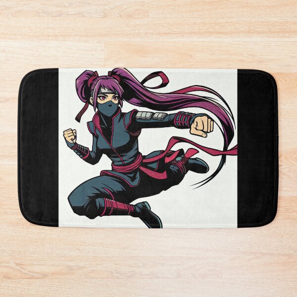 Item preview, Kunoichi Ninja Pop Art Style designed and sold by artofuniverse.