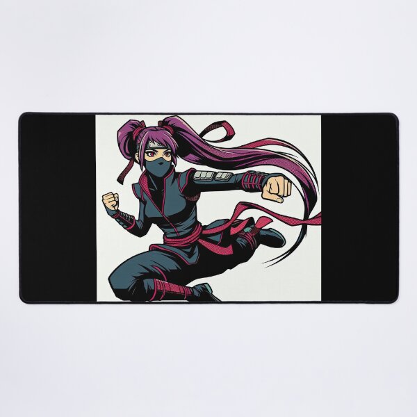 Item preview, Kunoichi Ninja Pop Art Style designed and sold by artofuniverse.
