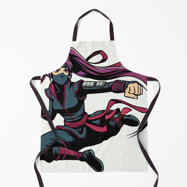 Item preview, Kunoichi Ninja Pop Art Style designed and sold by artofuniverse.