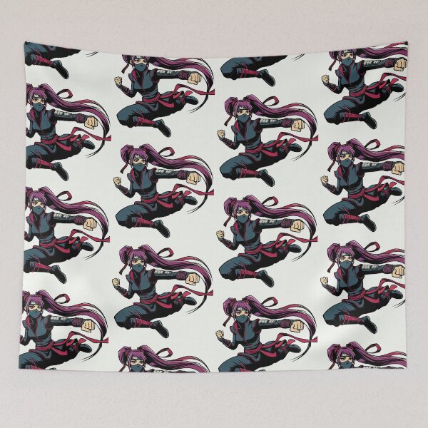 Item preview, Kunoichi Ninja Pop Art Style designed and sold by artofuniverse.