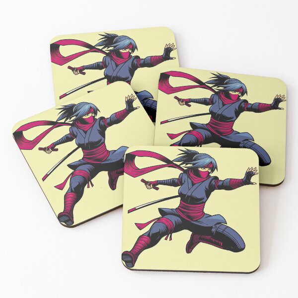 Item preview, Kunoichi Ninja Pop Art Style designed and sold by artofuniverse.