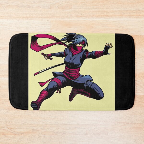 Item preview, Kunoichi Ninja Pop Art Style designed and sold by artofuniverse.