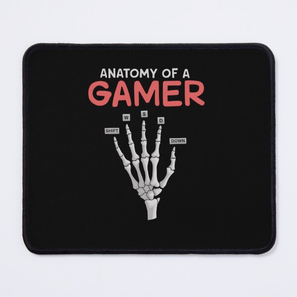 Item preview, Anatomy of a Gamer" Funny Skeleton Hand Keyboard Design designed and sold by ObjCrea123.