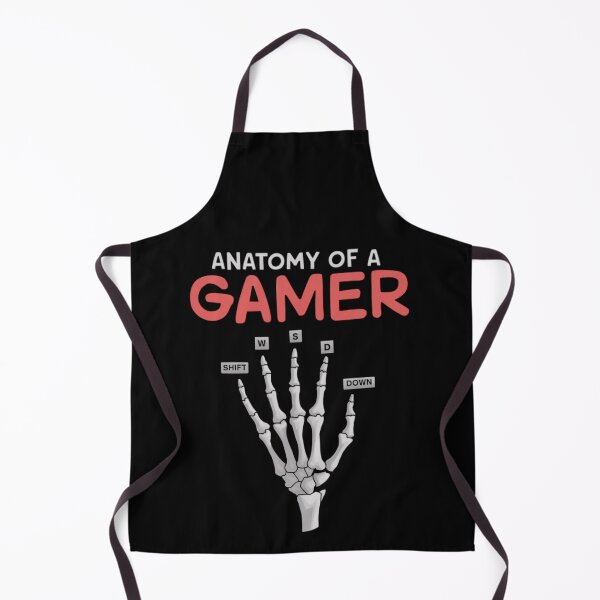 Item preview, Anatomy of a Gamer" Funny Skeleton Hand Keyboard Design designed and sold by ObjCrea123.