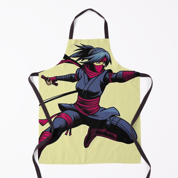 Item preview, Kunoichi Ninja Pop Art Style designed and sold by artofuniverse.