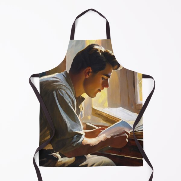 Item preview, Young man studying diligently designed and sold by MoodyFrames.
