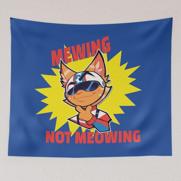 Item preview, Kitty Bravo - Mewing Not Meowing v2 designed and sold by spencespry.